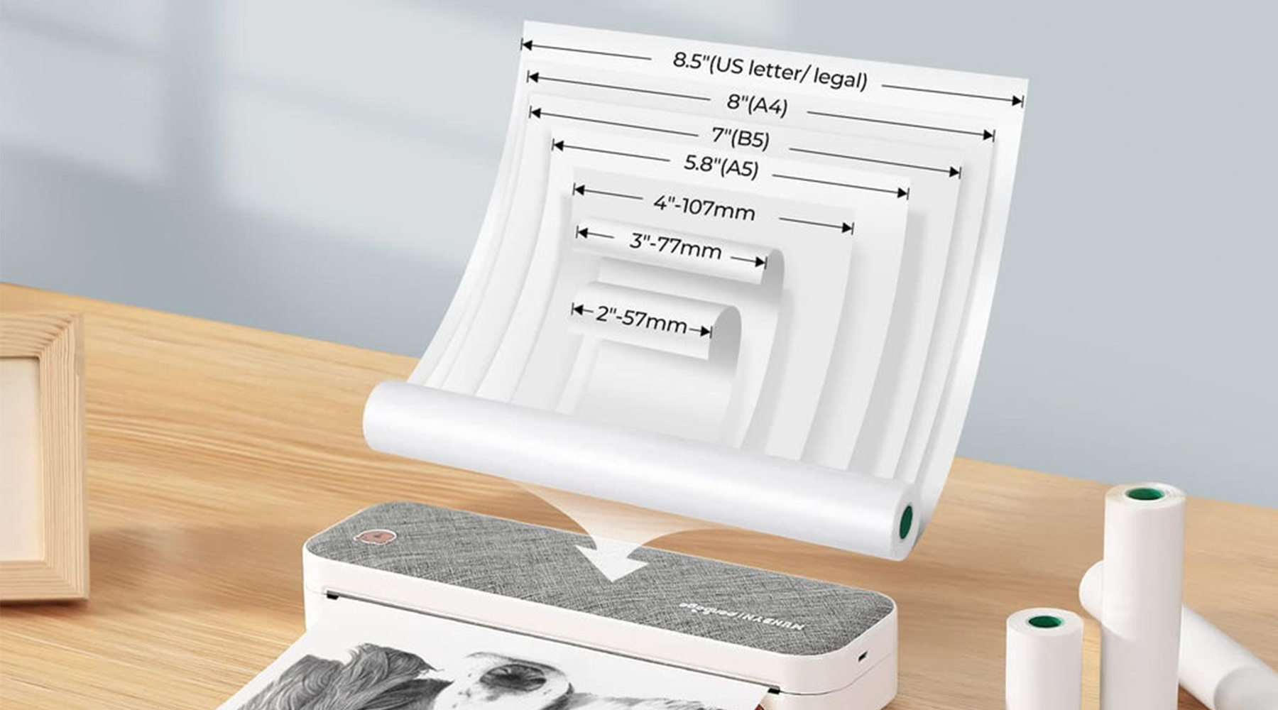 How to convert A4 size photo paper 4x6 size photo paper 2023 