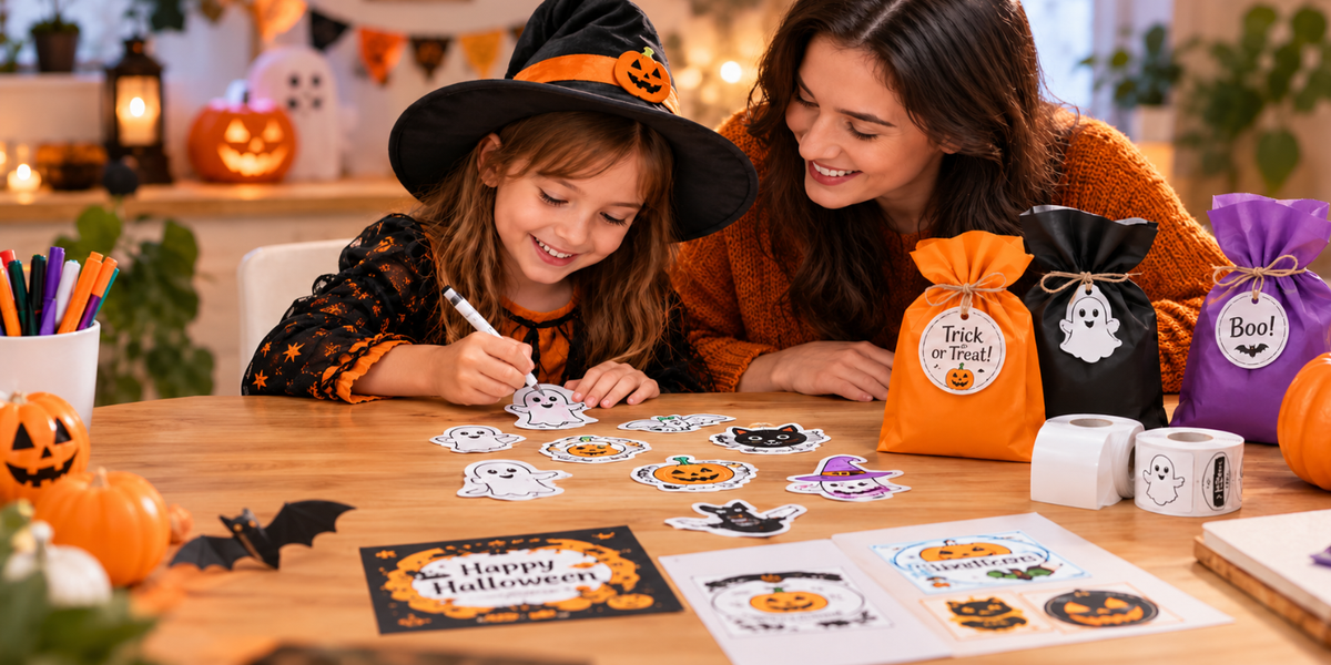 Halloween DIY Stickers