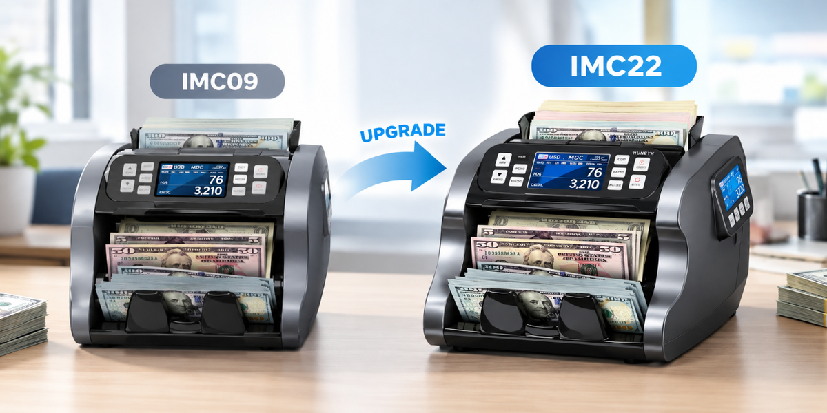 MUNBYN IMC22 Money Counter vs. IMC09
