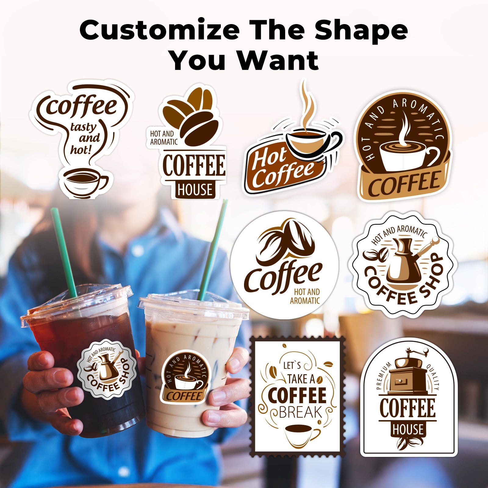 custom coffee labels