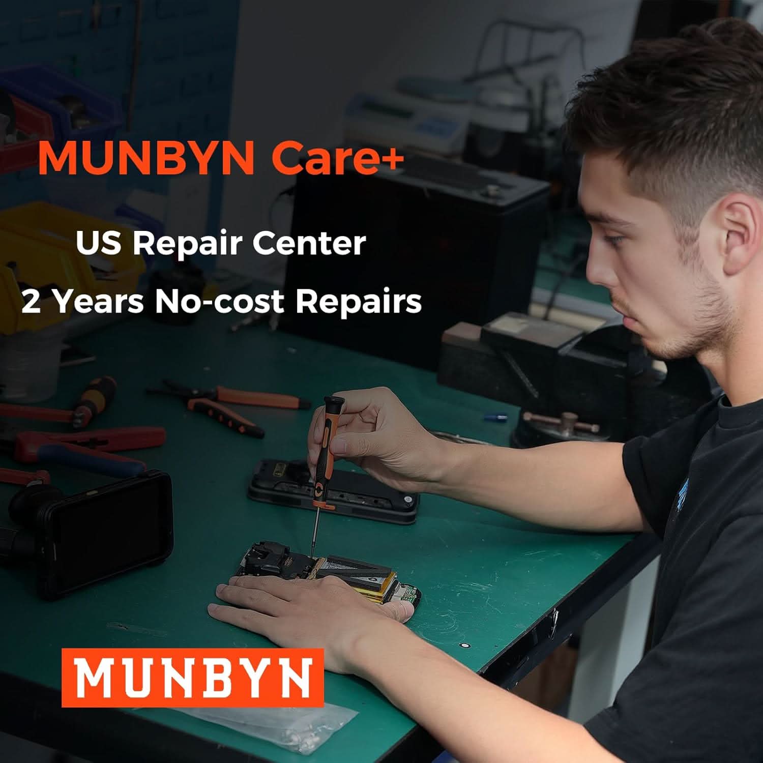 IPDA101P-LR Barcode Scanner - MUNBYN