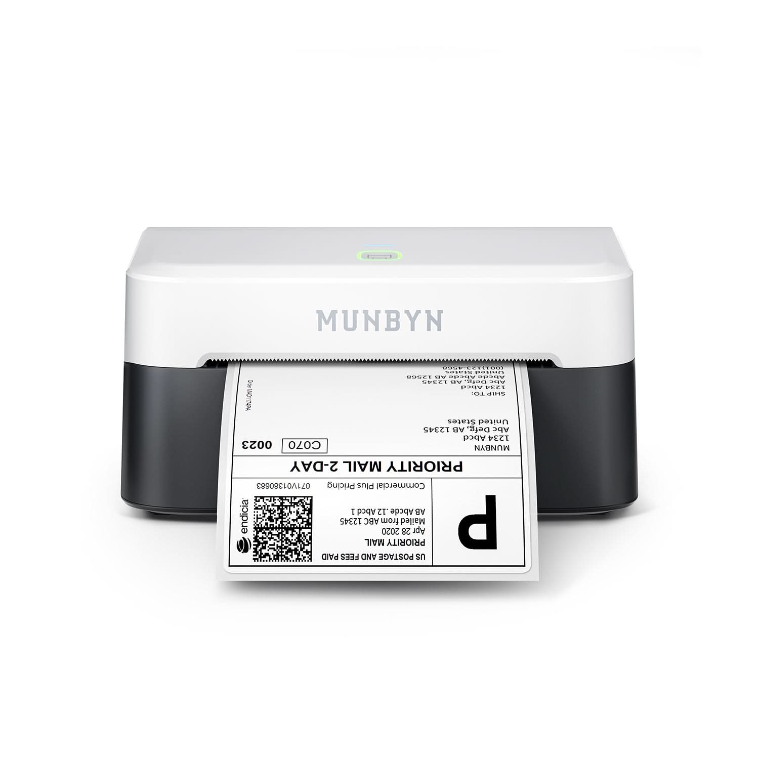 MUNBYN RealWriter 403B Bluetooth thermal label printer