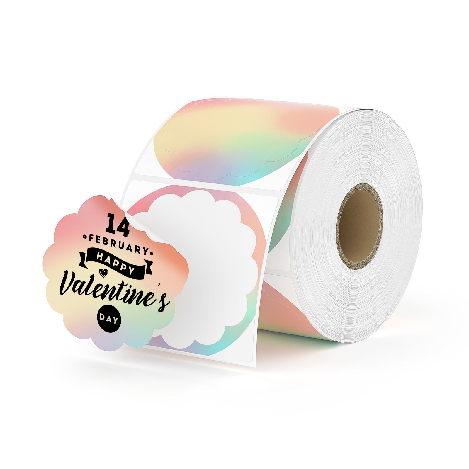 2" Rainbow Labels