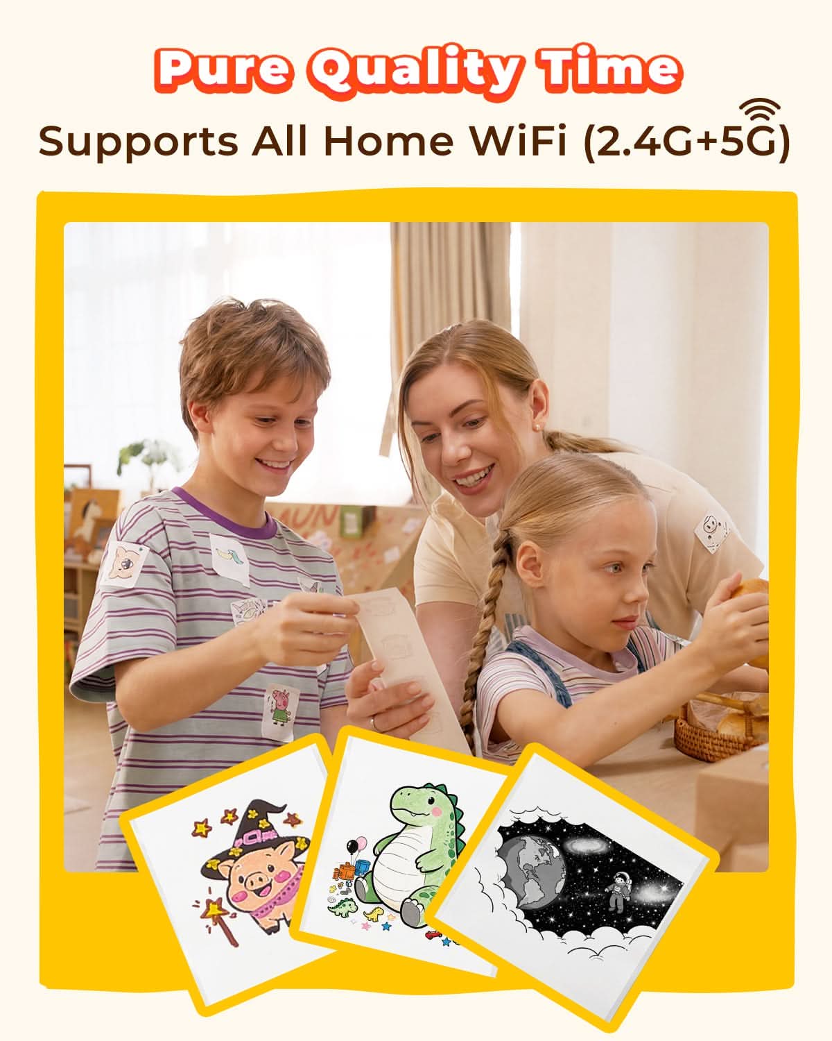 AI sticker maker for family