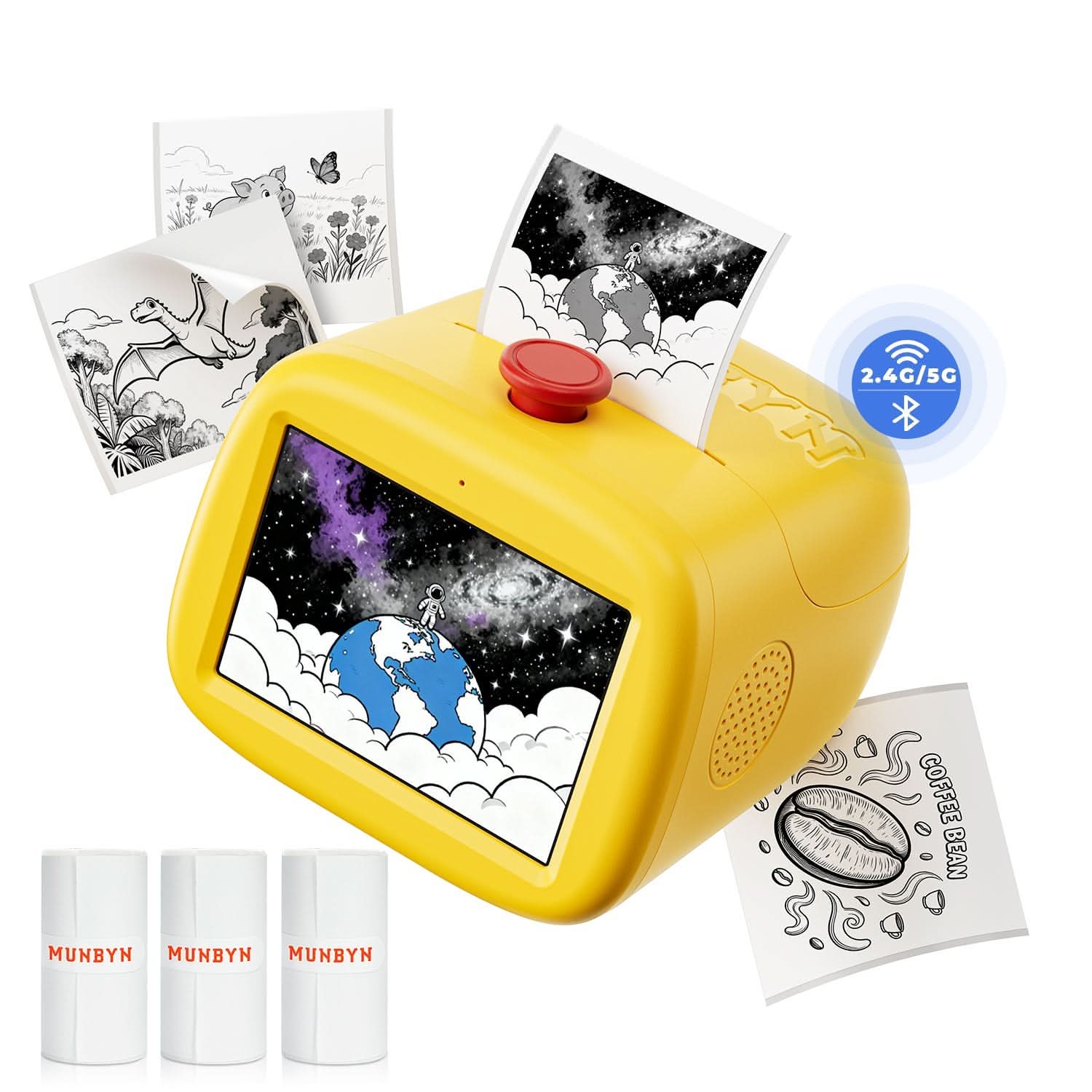 MUNBYN SP01 AI sticker maker device