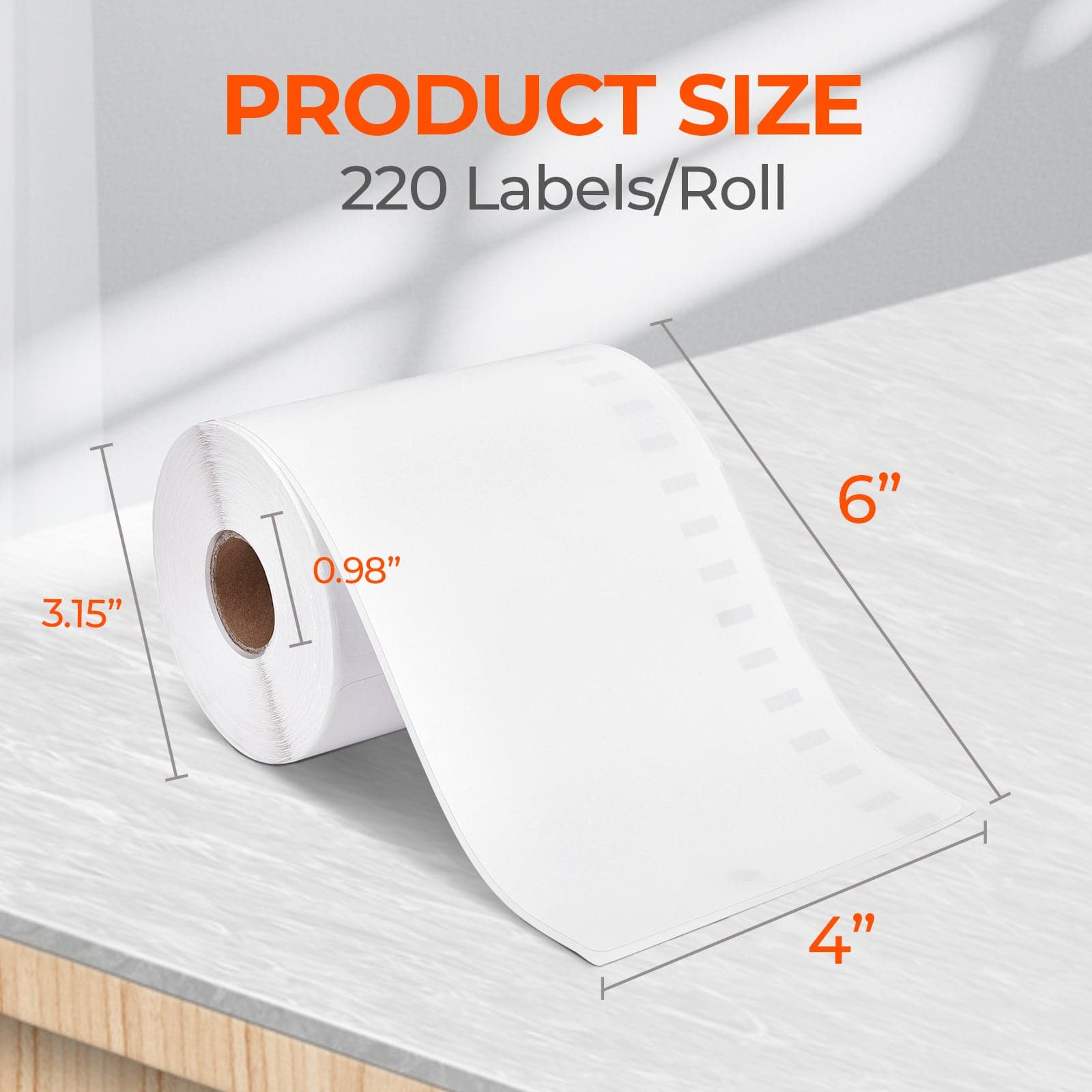 4" x 6" Shipping Roll Labels