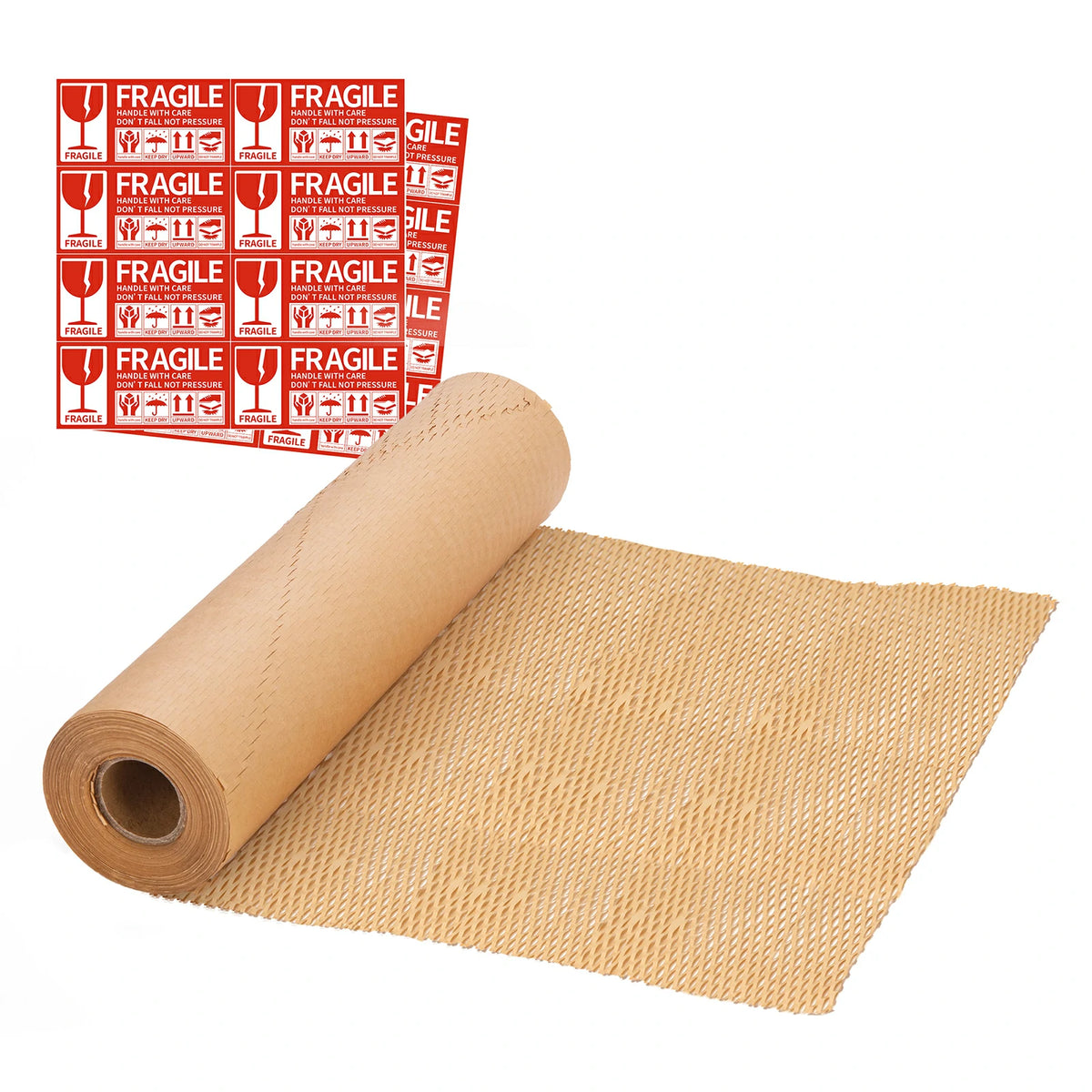Brown Honeycomb Paper