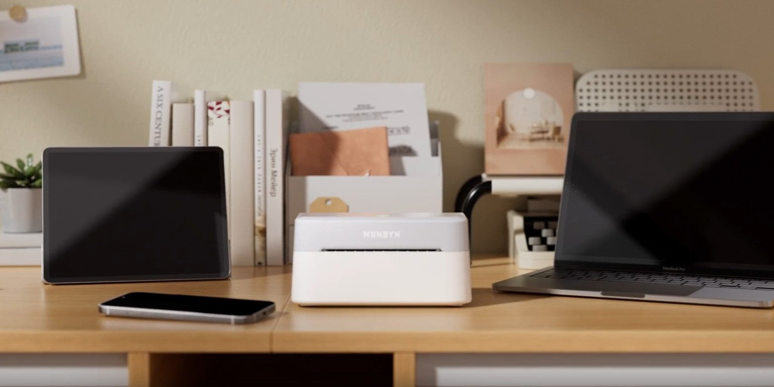 MUNBYN's thermal label printers