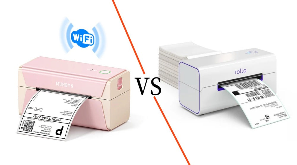 Which AirPrint Label Printer Is Better: MUNBYN VS ROLLO?