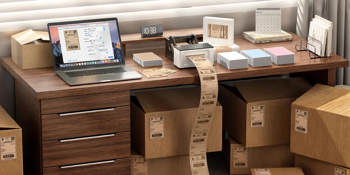 MUNBYN shipping thermal labels