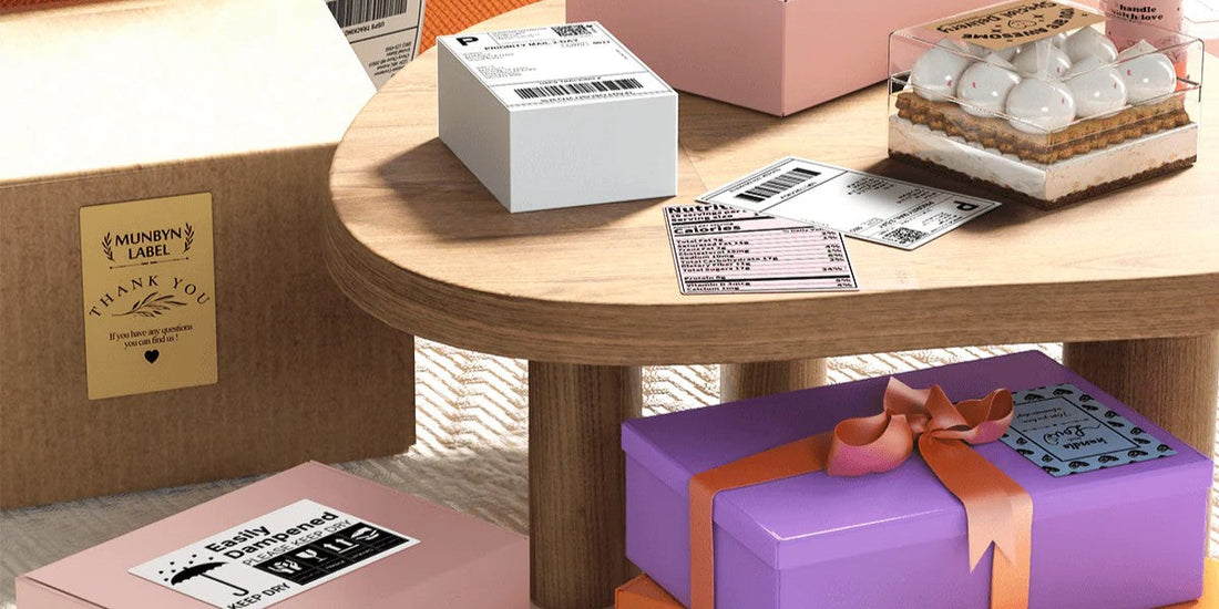 MUNBYN thermal shipping labels