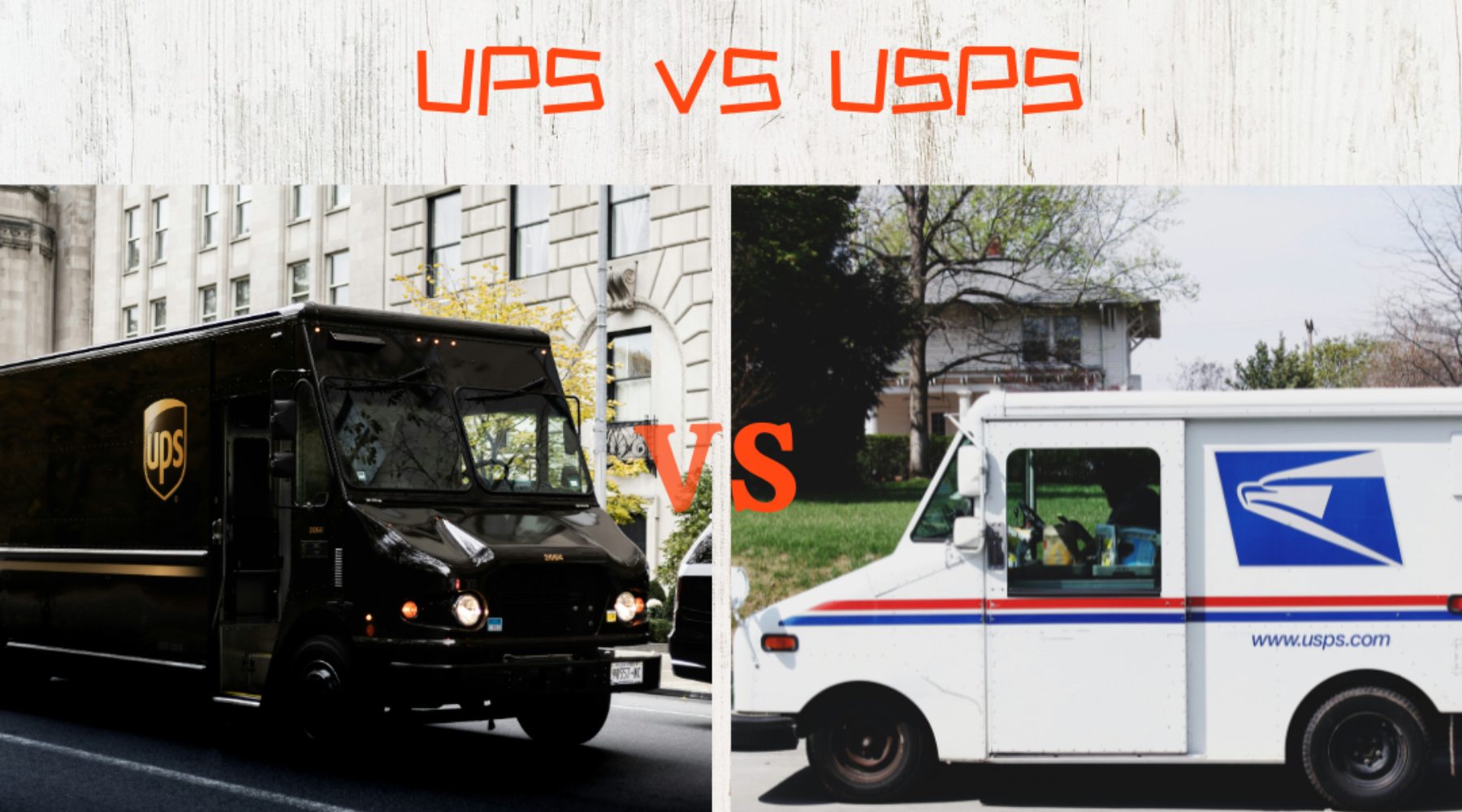 What's the Difference Between UPS and USPS?