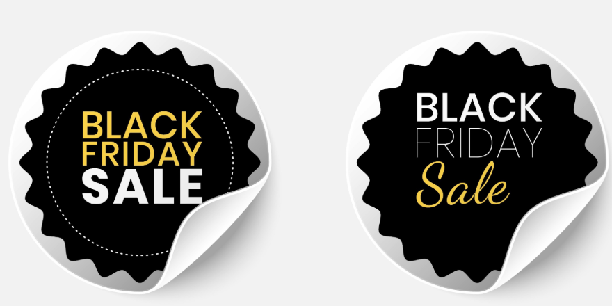 Black Friday Sale Stickers