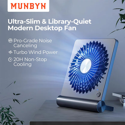 MUNBYN Mini Desk Fan