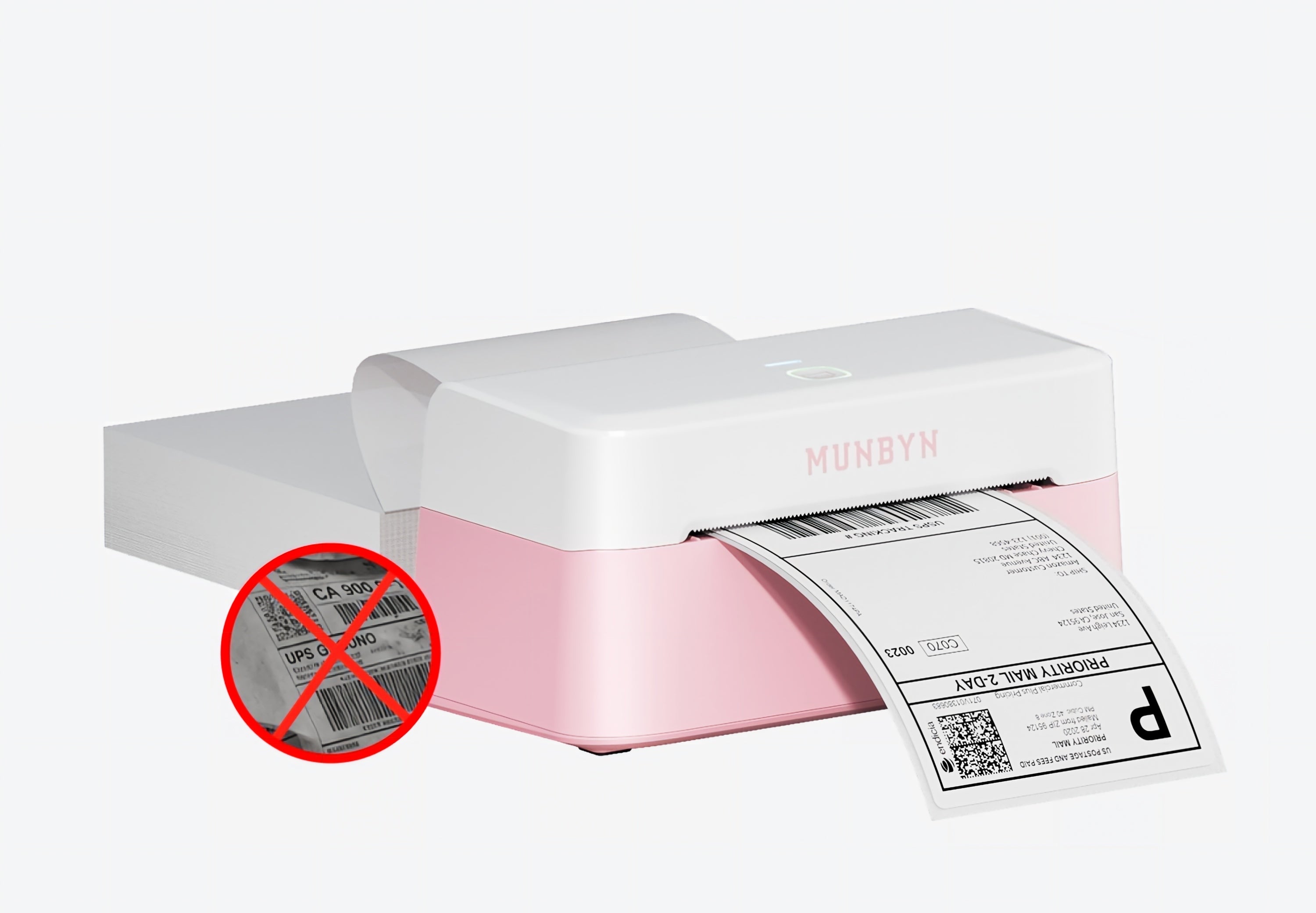 RW403B Bluetooth Thermal Label Printer | MUNBYN