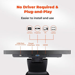 MUNBYN IPTS001 17 Inch POS Touch Screen Monitor
