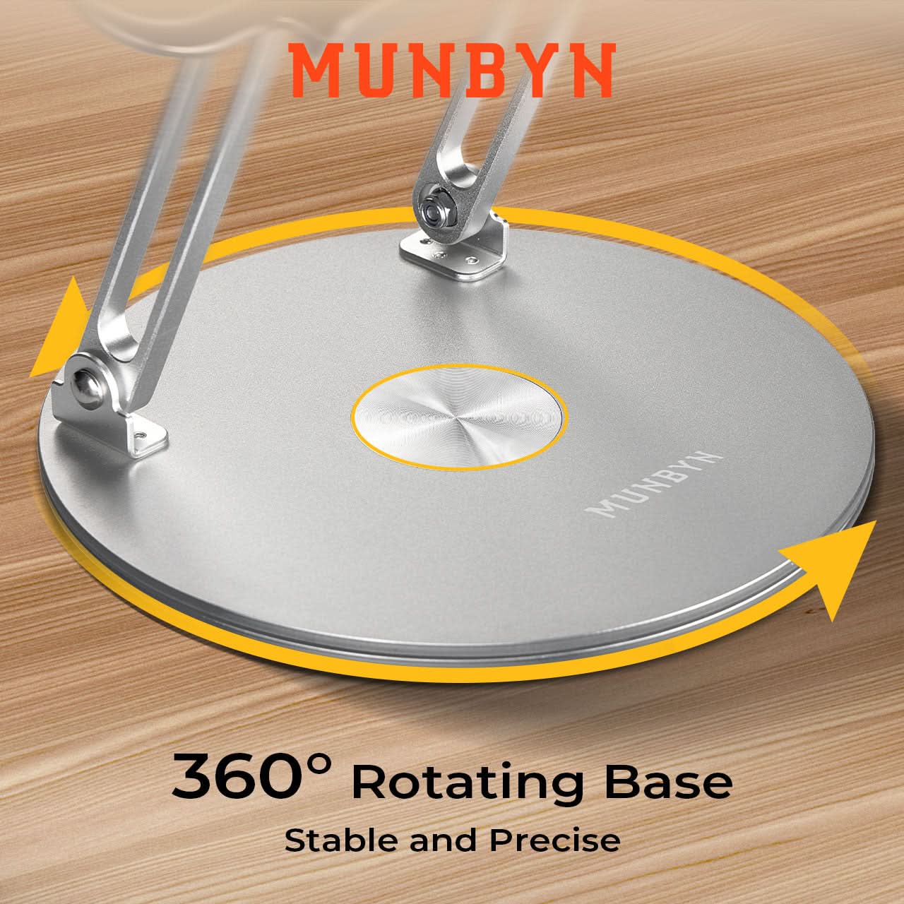 MUNBYN 360° Rotating Laptop Stand