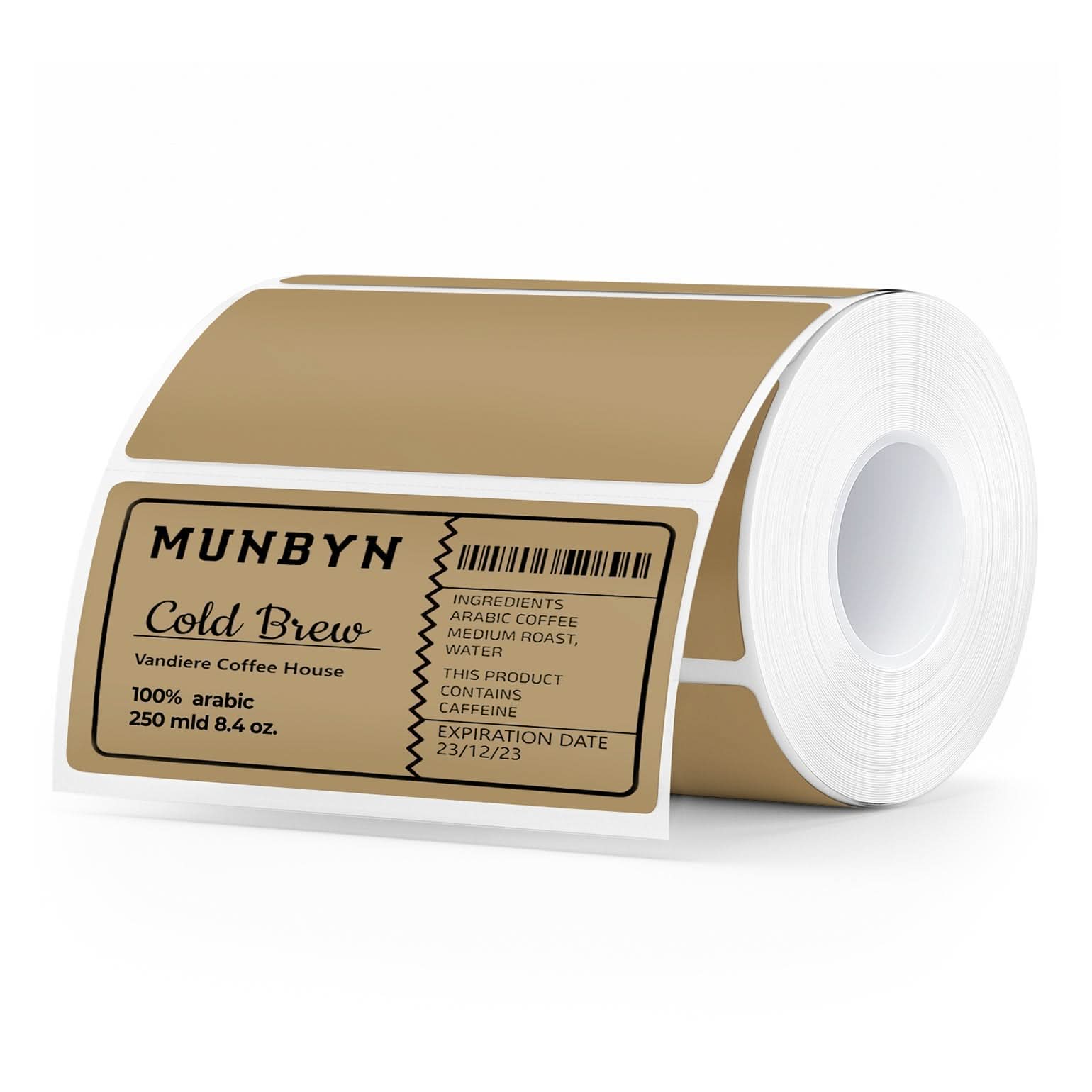 MUNBYN RealWriter 403B Bluetooth Printer & 4x2 Labels Handmade Product Starter Kit