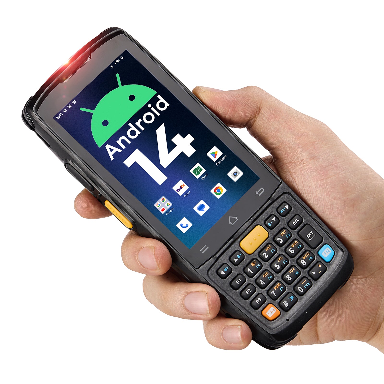 MUNBYN MC005 Android 14 Barcode Scanner with Honeywell HS7