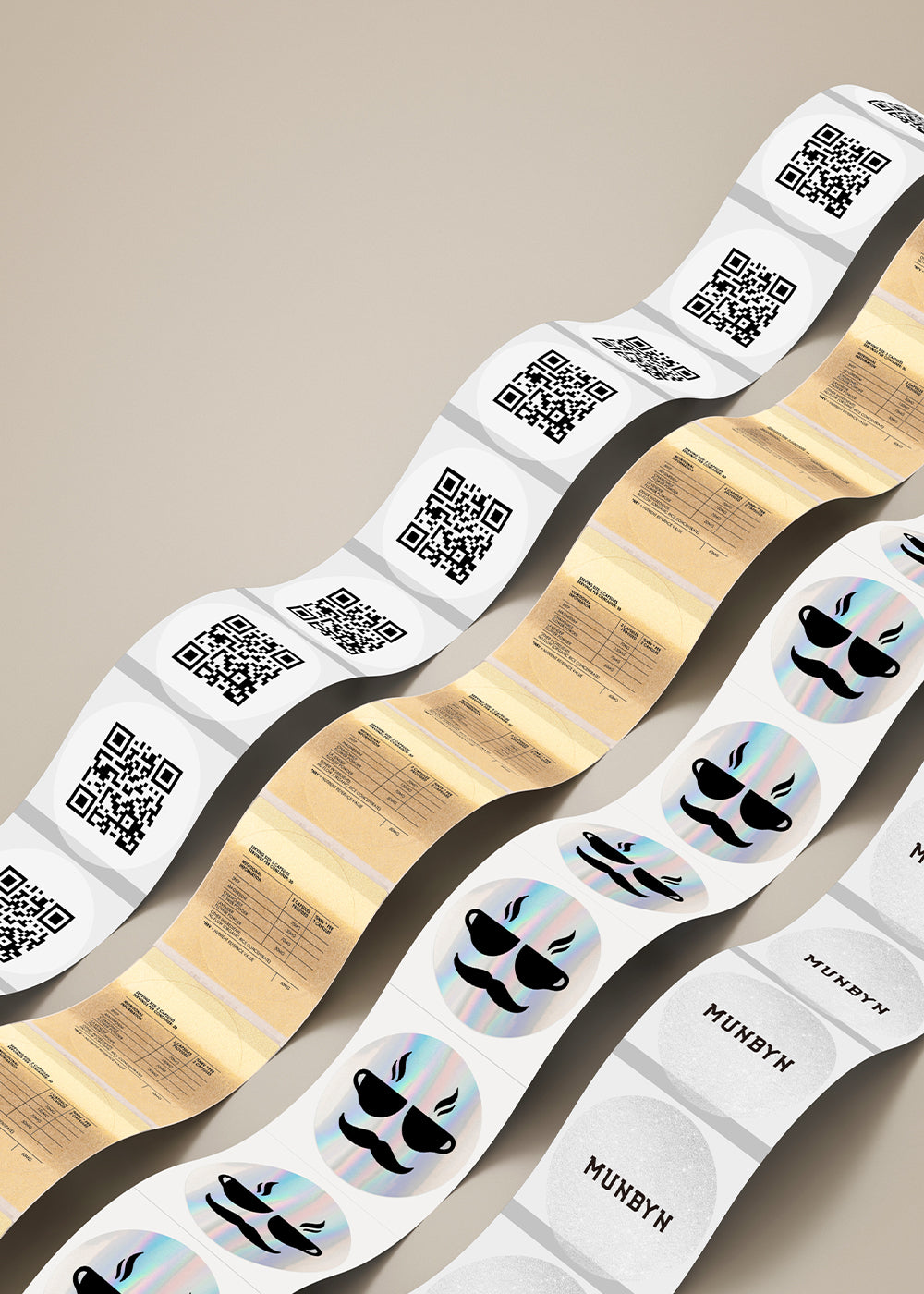 MUNBYN® Personalized Sticker Labels