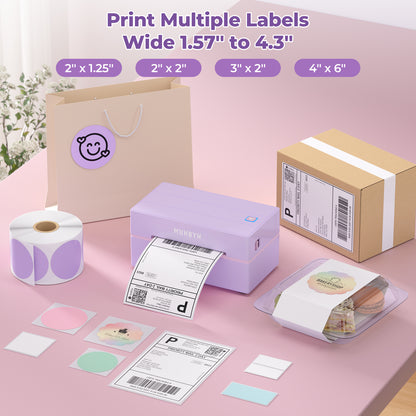 MUNBYN RealWriter 130B Bluetooth Thermal Label Printer