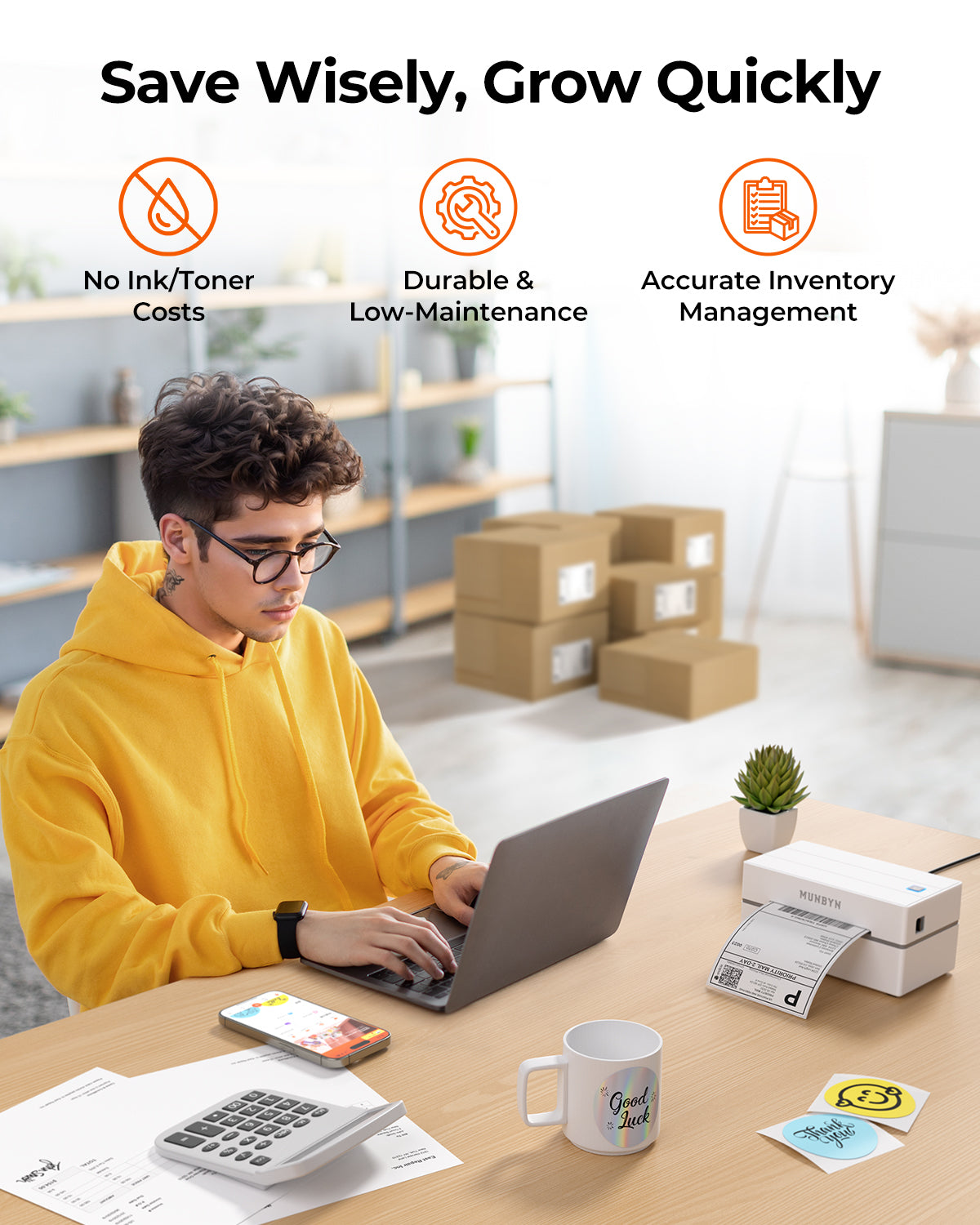 RealWriter 130B Thermal Printer