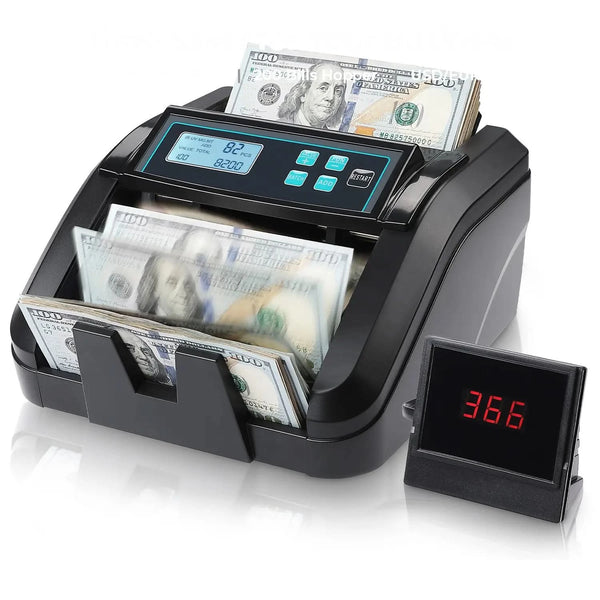 MUNBYN  IMC51 Money Counter Machine with LCD Display Small Business Bill Counter