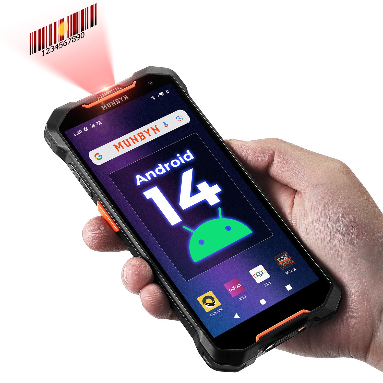 MUNBYN AceScan AS01 Android 14 Barcode Scanner