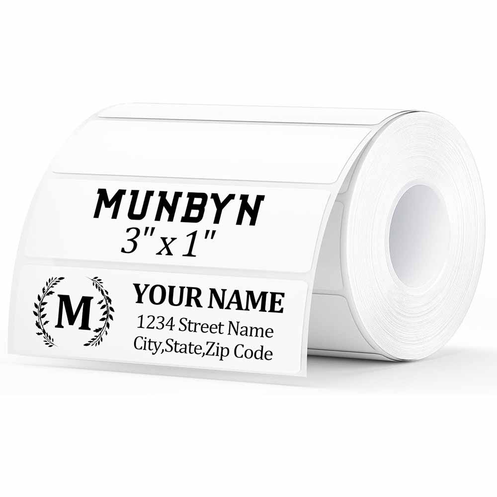 3" x 1"  Rectangle Labels