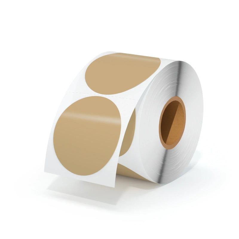 Brown kraft sticker outlet paper