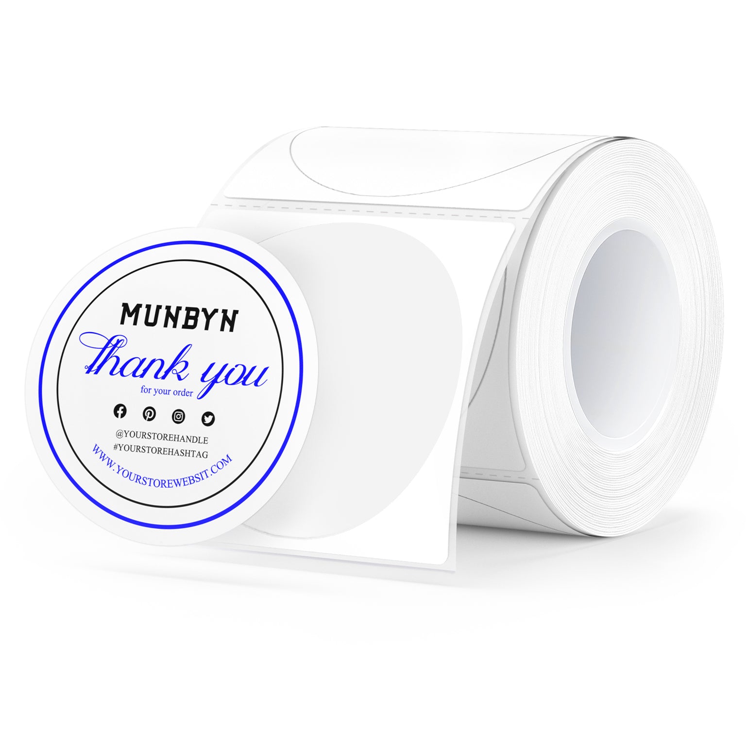 2" Dual Color Labels