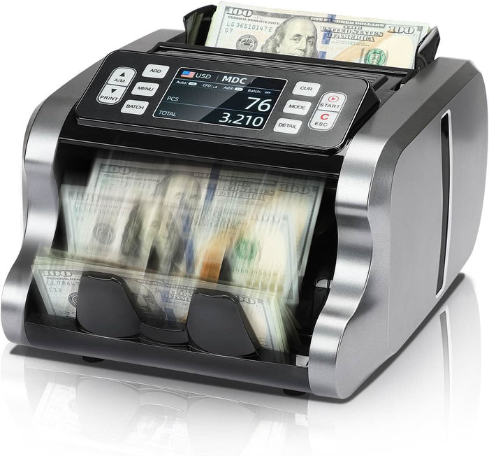 MUNBYN Money Counter Machine with LCD Display - IMC51