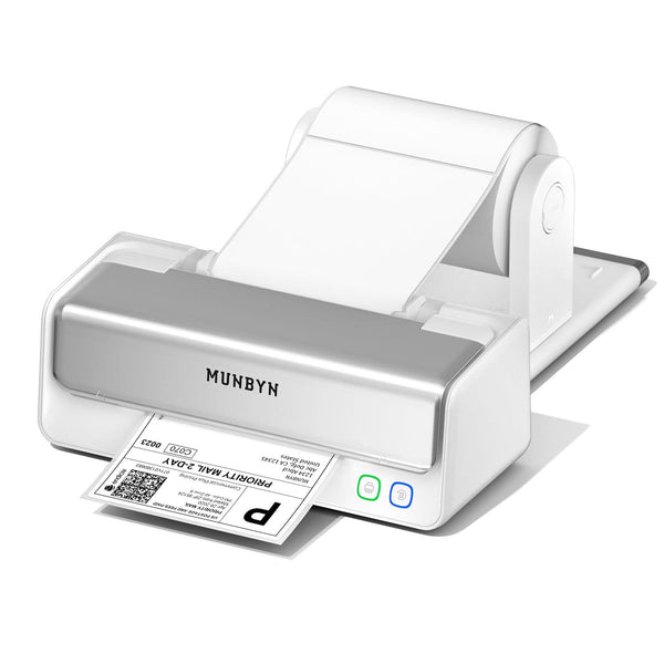 MUNBYN 405B Replaceable Print-Head Bluetooth Thermal Label Printer