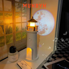 MUNBYN Moon Lamp Projector Night Light