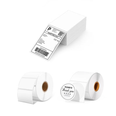MUNBYN Handmade Packaging Label Kit | Custom Supply Bundle