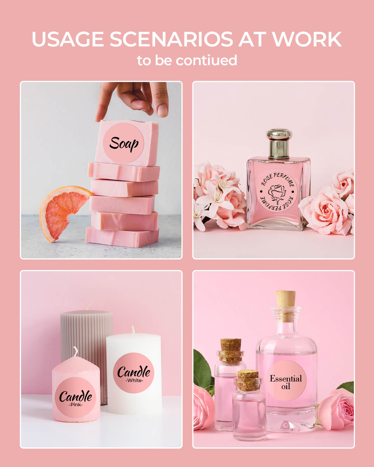 MUNBYN 2"x2" Generic Circle Series Thermal Labels (750/Roll)