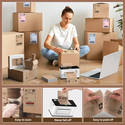 MUNBYN Candle Packaging Label Kit | Custom Supply Bundle