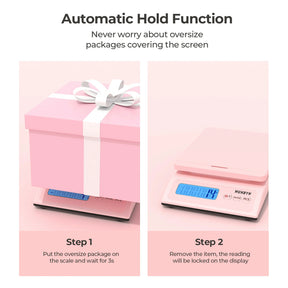 MUNBYN® Pink Digital Shipping Postal Scale IPS01