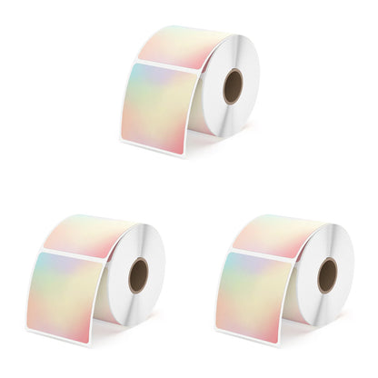 MUNBYN 2.3" Innovative Rainbow Labels - 500pcs