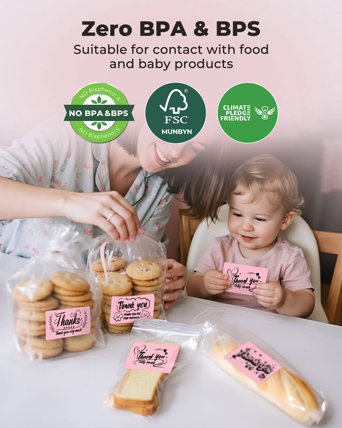 3" x 2" Generic Labels