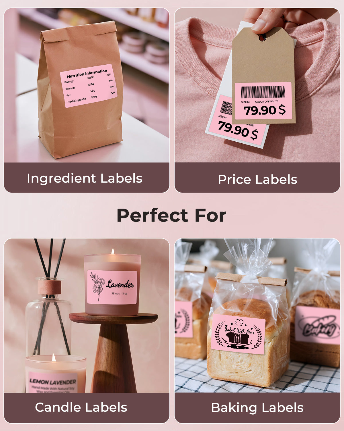 3" x 2" Generic Labels