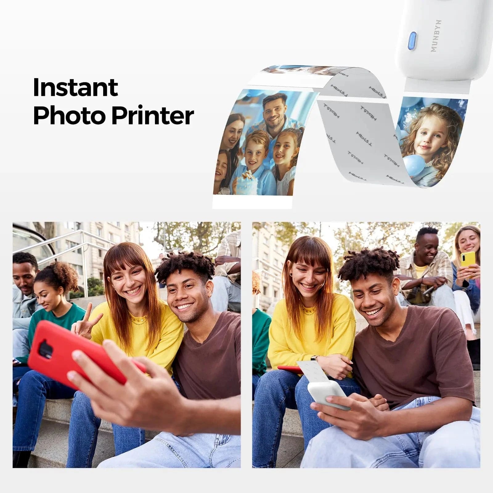 Print your memories from anywhere at any time.