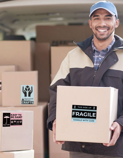 4" x 6" Fan-Fold Labels