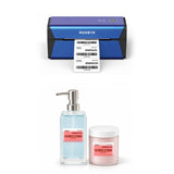 MUNBYN RealWriter 401AP 300DPI AirPrint Wireless Printer & Rectangle Labels Beauty Product Basic Kit