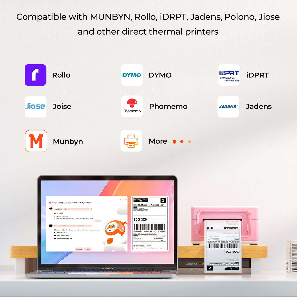 8.5x11 Label Converter Software MUNBYN®