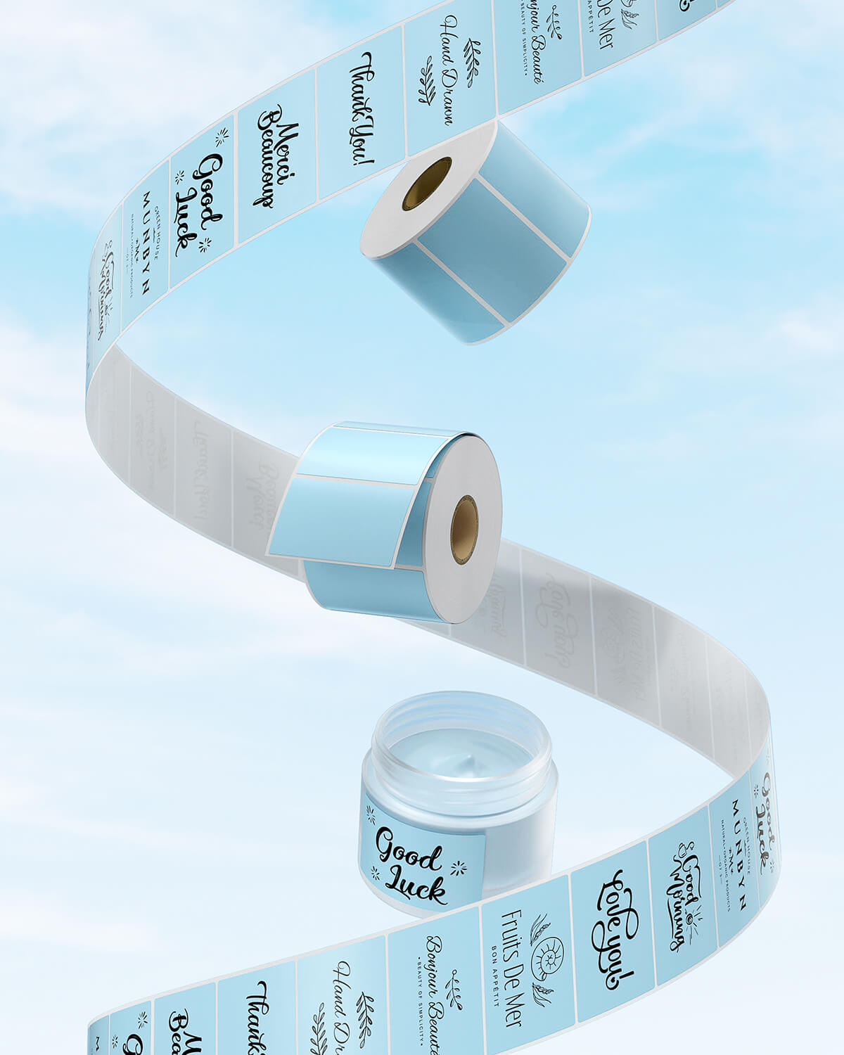 2.25" x 1.25" Rectangle Labels