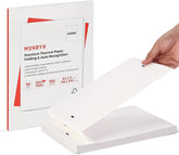 Experience superior print quality with MUNBYN high-grade fanfold thermal paper.