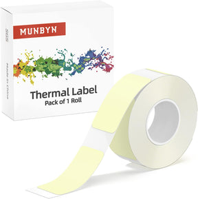 MUNBYN  1/2'' Thermal Label - 210 labels/roll
