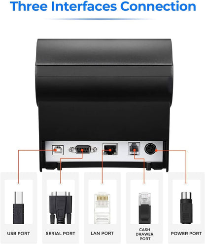 MUNBYN Direct Thermal Receipt Printer P068