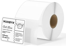 MUNBYN 2"x2" Square Thermal Labels (750/Roll)